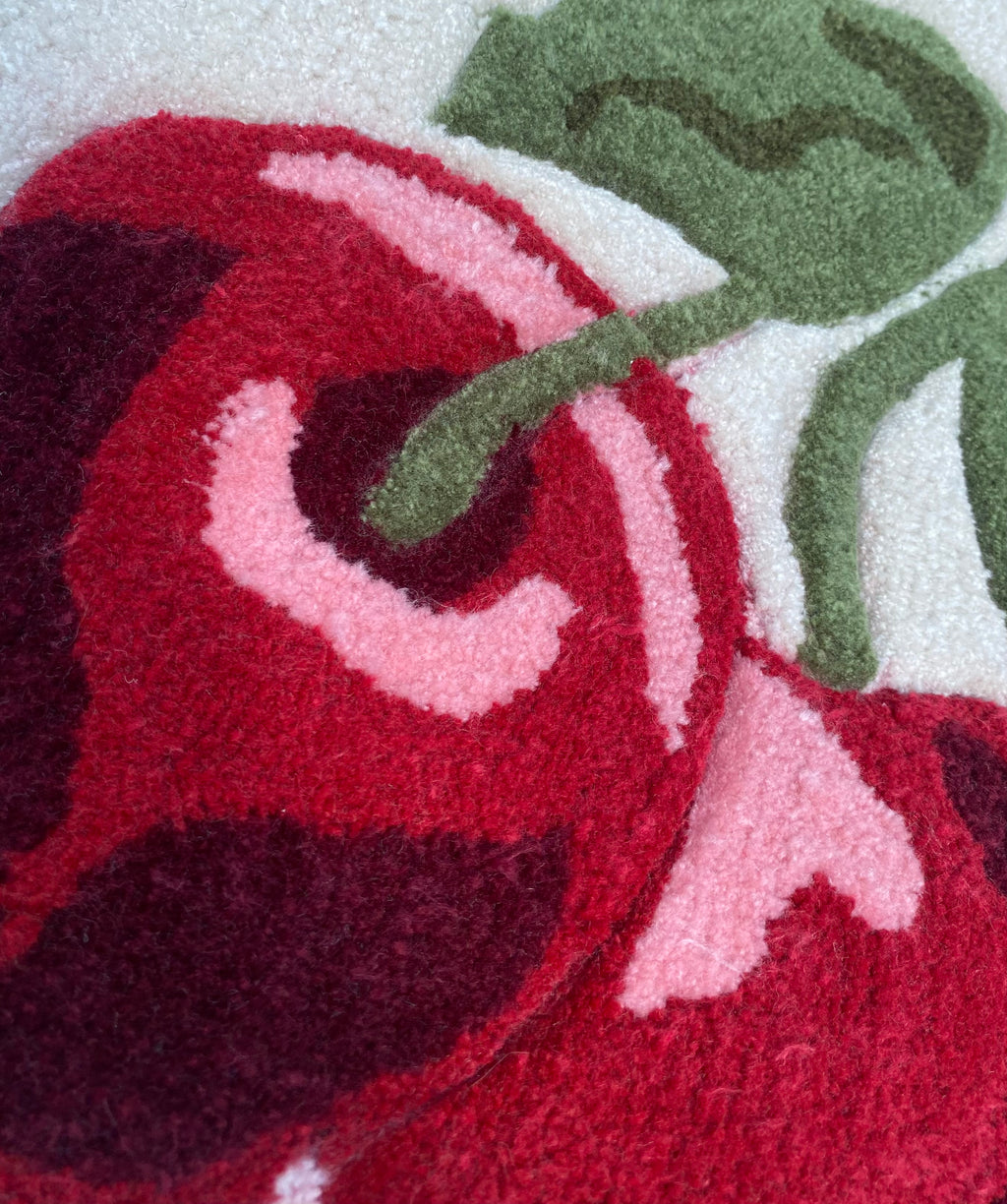 Cherry with Pink Border