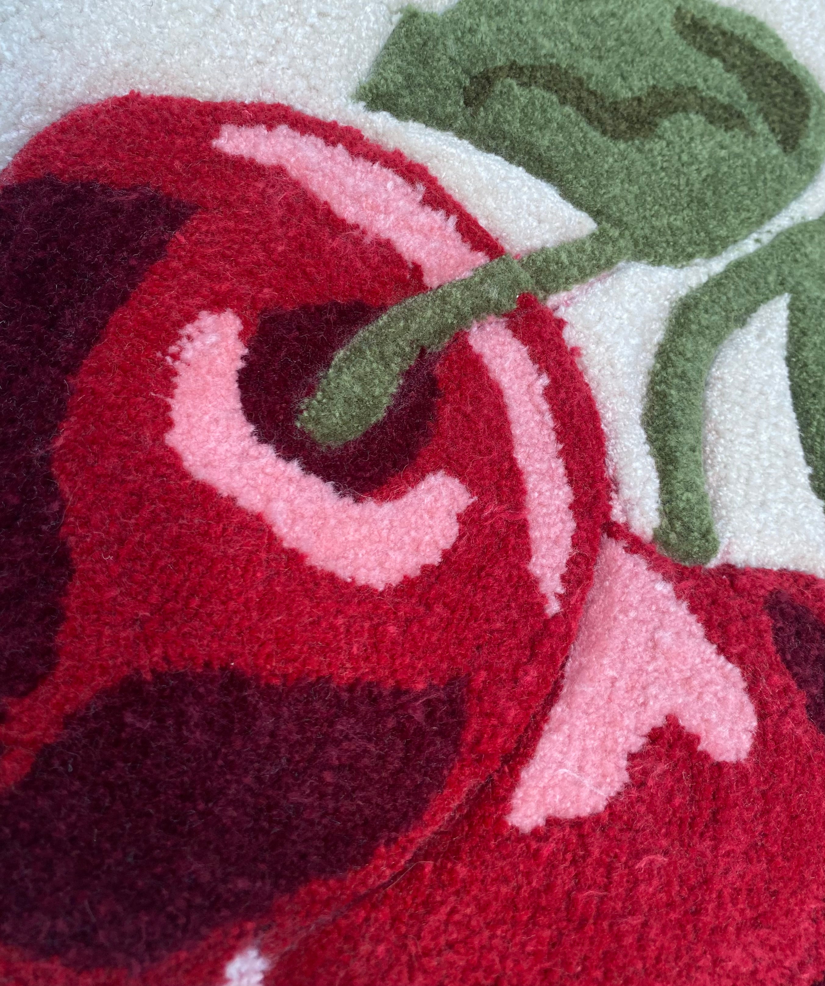 Cherry with Pink Border
