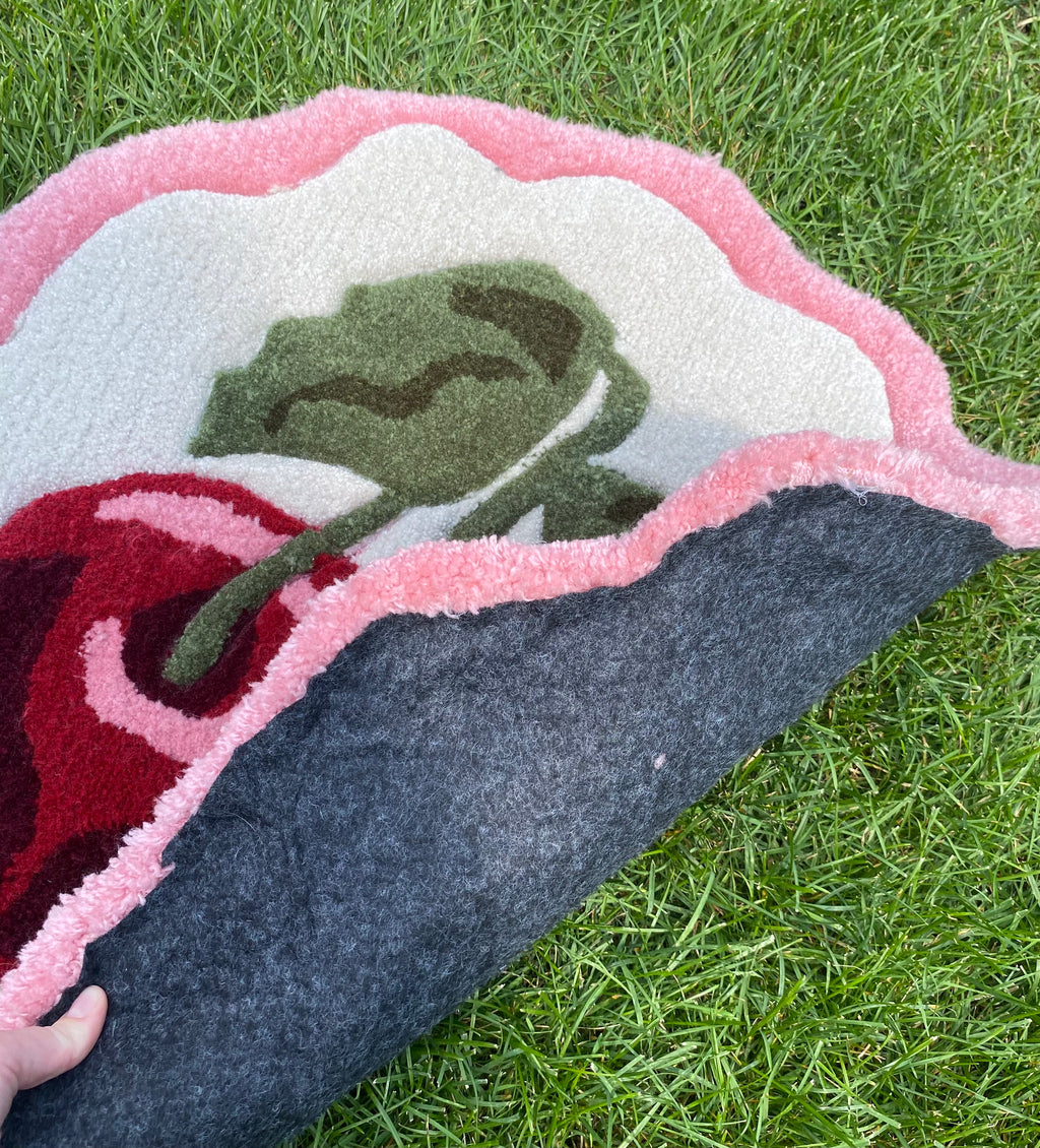 Cherry with Pink Border