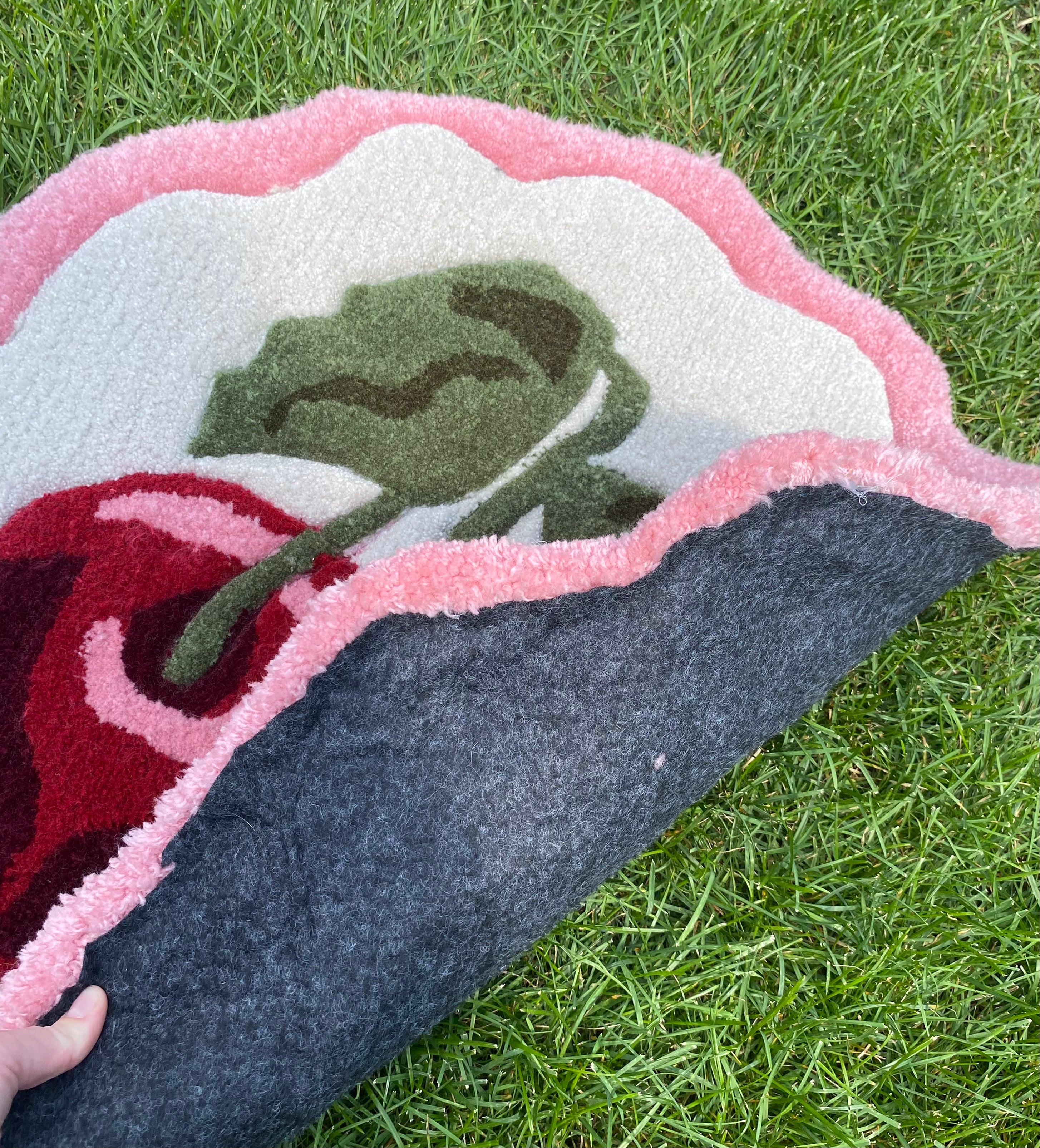Cherry with Pink Border